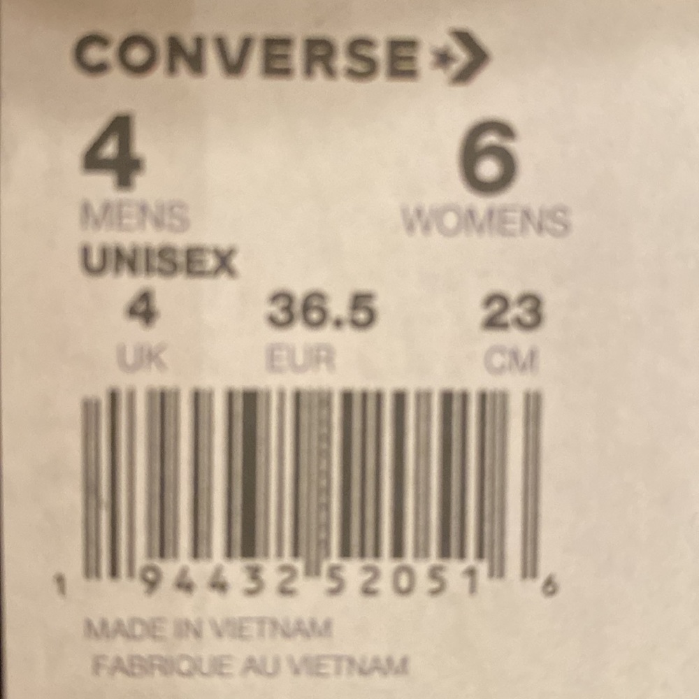 CONVERSE CTAS HIGH TOP BRAND NEW - Picture 15 of 15